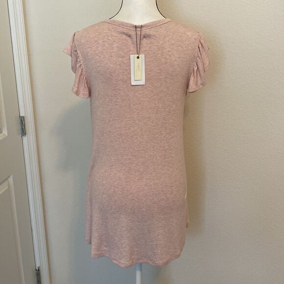 NWT Cupio Flutter Sleeve Tee sz S - Picture 2 of 4